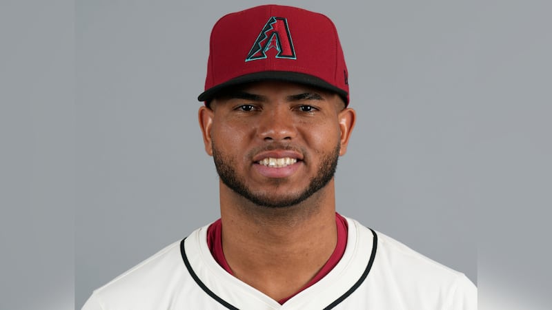 This is a 2025 photo of pitcher Listher Sosa of the Arizona Diamondbacks baseball team.