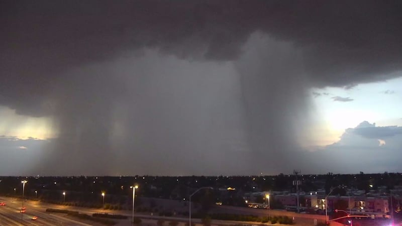 Monsoon rains in Arizona