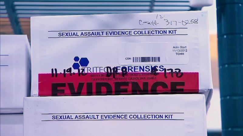 The program uses a barcode that allows sexual assault survivors to monitor the status of their...