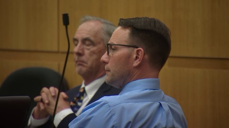 The former Apache County Attorney Michael Whiting and his wife, Joy, the School Superintendent...