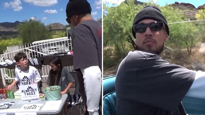 Viral video shows Devin Booker stopping by a Paradise Valley boy's snack stand and making a...