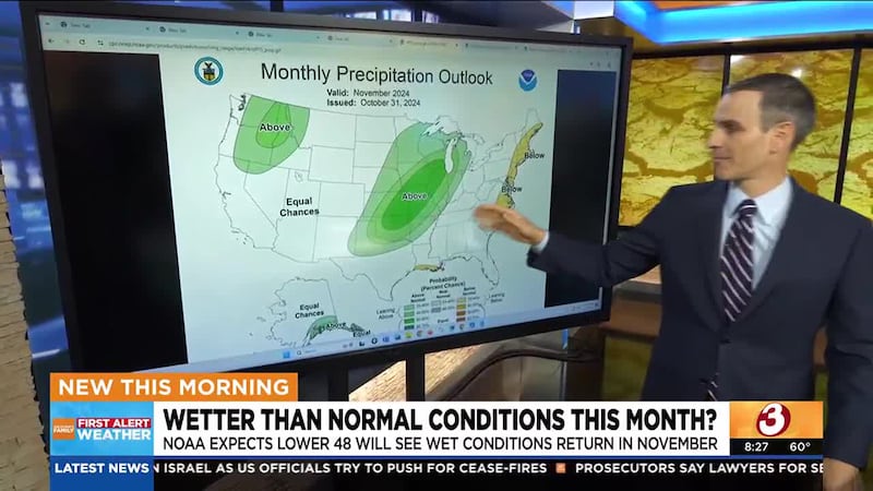 Pete Mangione explains how Arizona could see relief this November following one of the driest...
