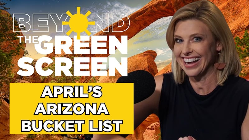 Beyond the Green Screen Podcast: April’s Arizona Bucket List