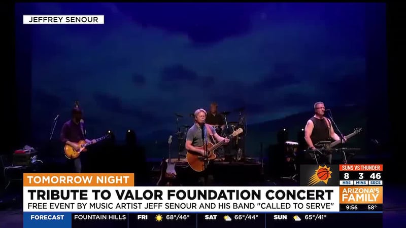 The band "Called to Serve" will be playing at the Tribute to Valor Foundation concert held at...
