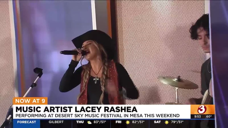 Lacey Rashea was born and raised in Gilbert. She just released a new song "Blue."
