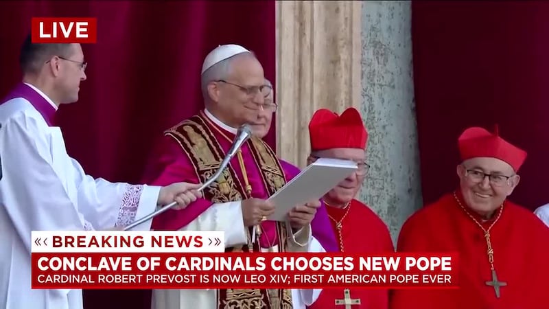 Cardinal Robert Prevost was elected the first pope from the United States in the 2,000-year...