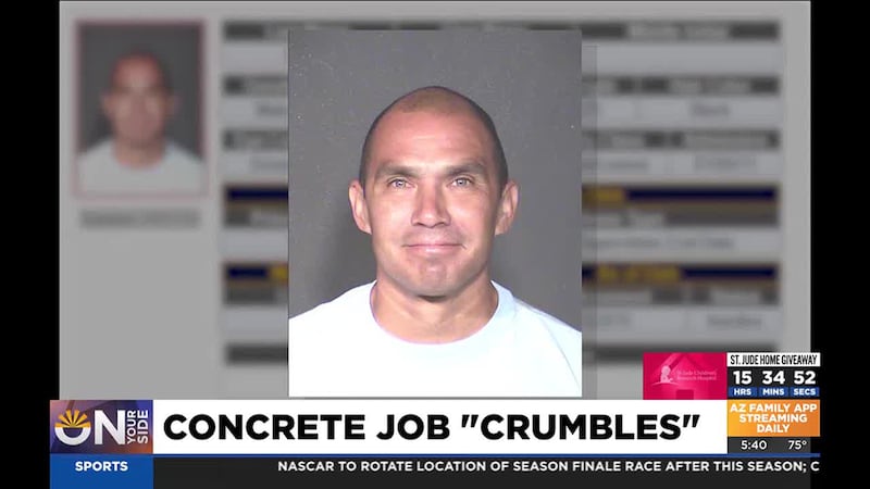 An Arizona man says he lost $15,000 to an unlicensed contractor who vanished after doing...