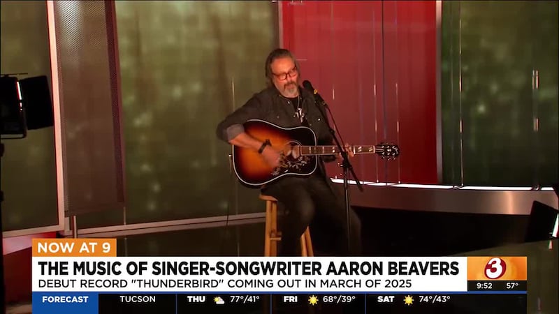 Aaron Beavers will play at Rockbar in Scottsdale on Thursday. His debut record "Thunderbird"...