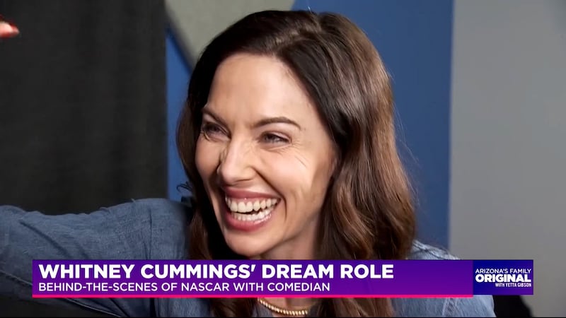 Yetta Gibson talks with comedian Whitney Cummings as she fulfills her dream of waiving the...