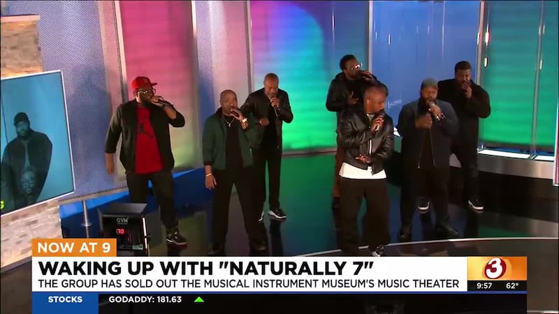 Acapella group "Naturally 7" has performed with big artists like Michael Bublé and Coldplay....