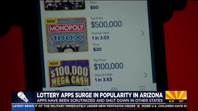 New companies let Arizonans buy lottery tickets online but they aren't regulated and some are...