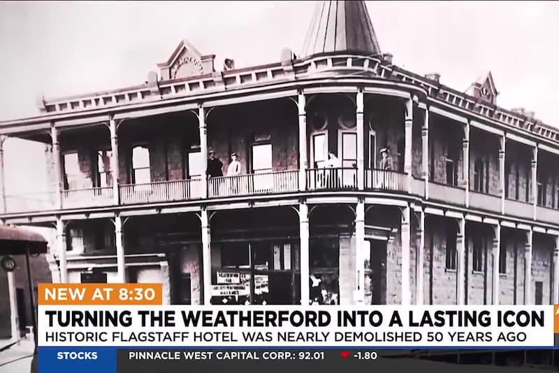 Nestled in downtown Flagstaff, the Weatherford Hotel has sat as Flagstaff grew around it since...