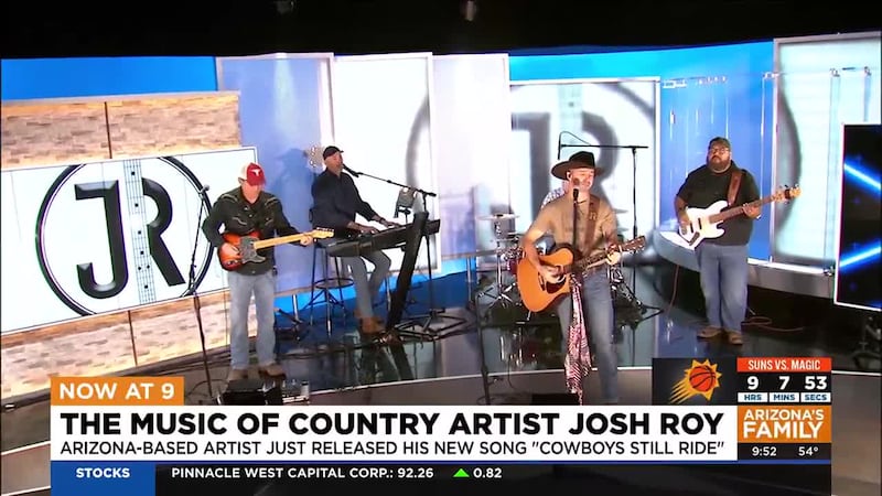 The Arizona-based artist just released his new single, and you can hear it on Good Morning...