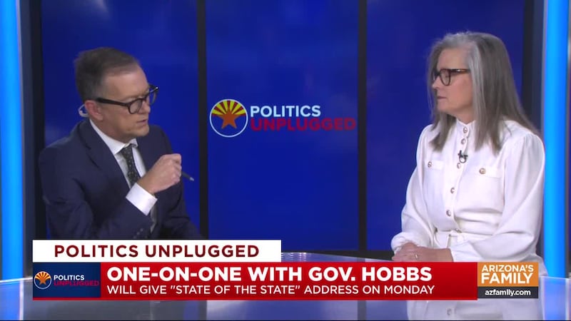 In this episode of Politics Unplugged, political editor Dennis Welch interviews Governor Katie...