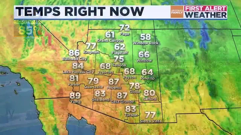 A storm system that’s been lingering over Arizona since last week finally exits the state...