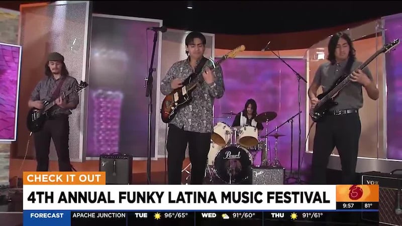 The Funky Latina Music Festival, Arizona's first and only Latin indie music festival, is back...