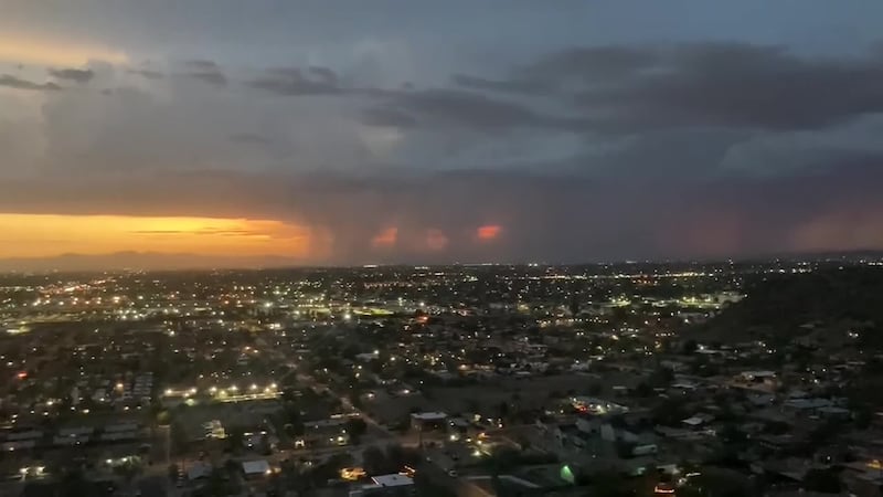 File photo of monsoon in Arizona.