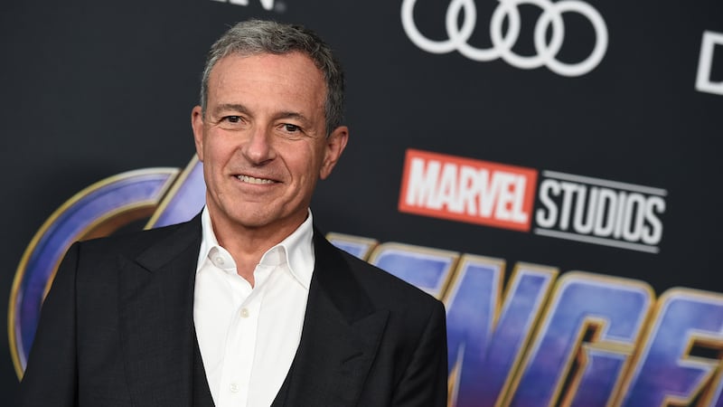 FILE - Disney CEO Bob Iger arrives at the premiere of "Avengers: Endgame" at the Los Angeles...