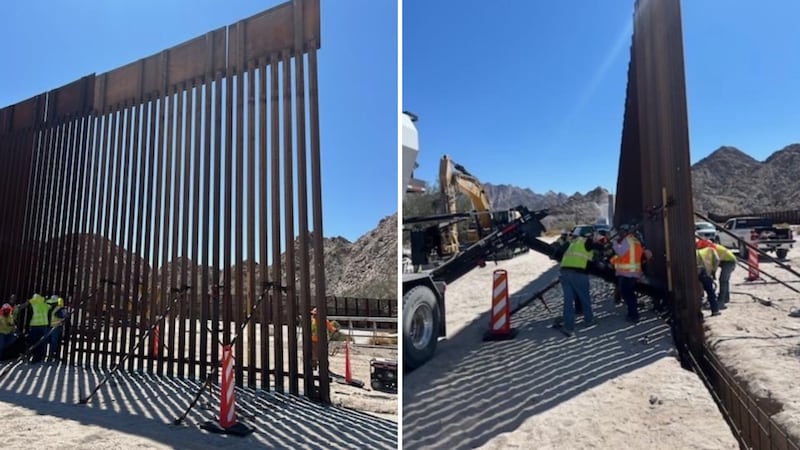 Yuma Border Patrol has identified seven gaps in their patrol area that will see new construction.