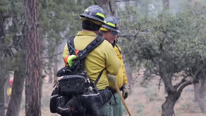 With cold and wet conditions reducing fire behavior, firefighters are continuing to have...