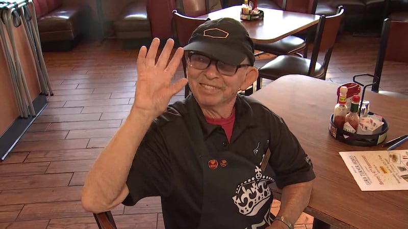 For 47 years, Barney has been working at a busboy at a central Phoenix Denny’s.