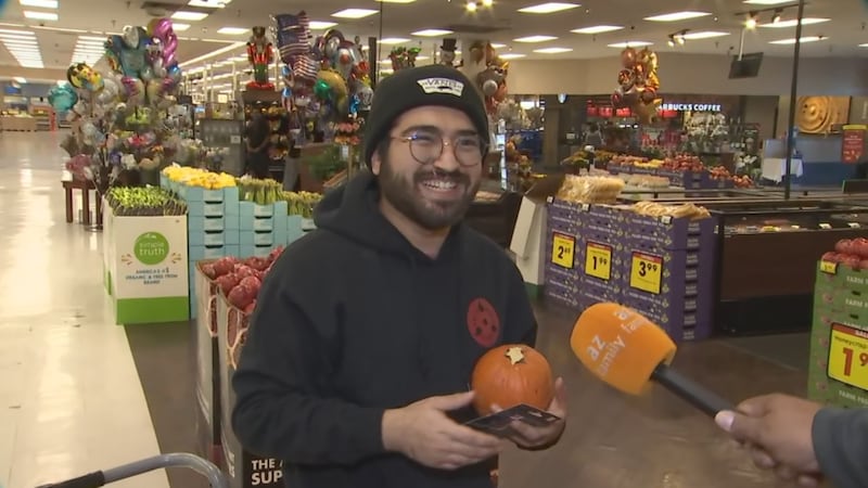 Surprise Squad, sponsored by Valley Toyota Dealers, went to a west Phoenix Fry's Food and gave...