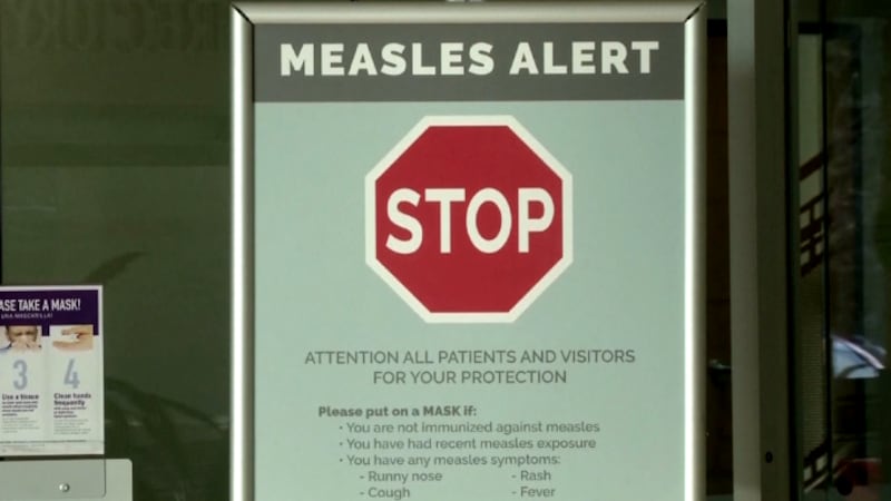 U.S. measles cases topped 700 as of Friday, and two children and an adult have died.
