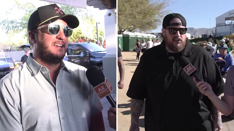 Country stars Luke Bryan and Jelly Roll were among the celebrities participating in...