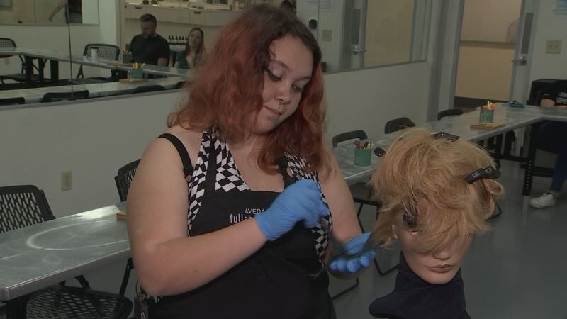 “Growing up, make up and hair, I’ve always enjoyed doing those,' she said.