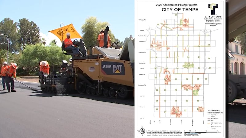 Tempe's $135 million project is set to improve many of the city’s arterial and neighborhood...