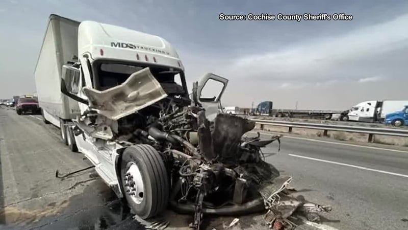 Wind, dust shut down part of Interstate 10